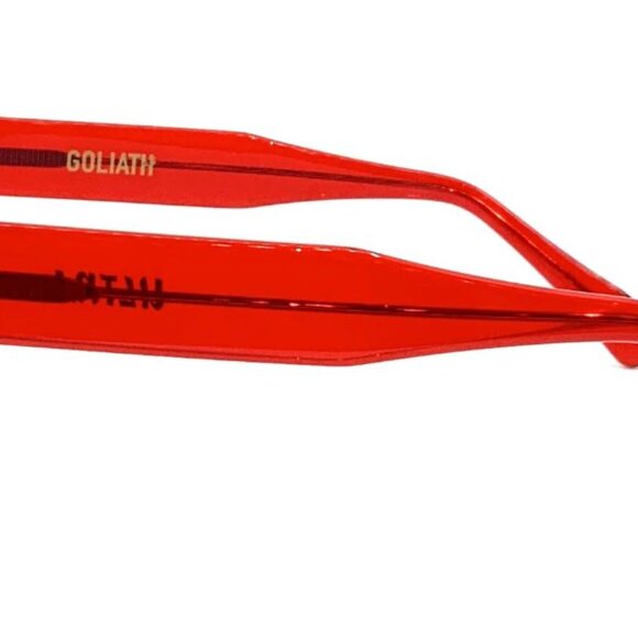 Goliath II ULTRA Sunglasses Sun Glasses Full Rim Square Vintage Casino 62mm Red - Picture 15 of 15